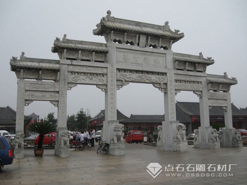 石雕牌楼 石雕牌楼