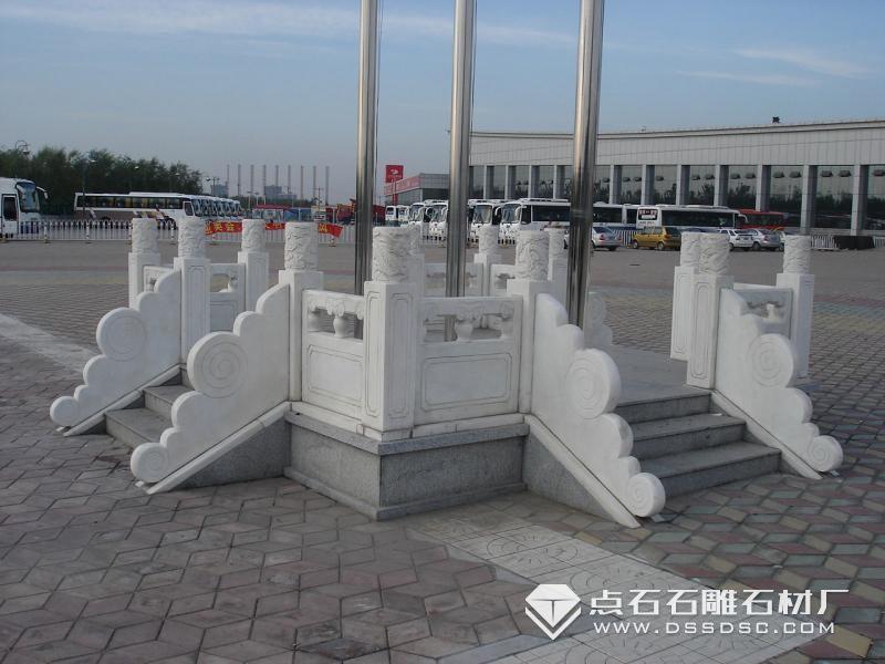 汉白玉栏杆 汉白玉栏杆