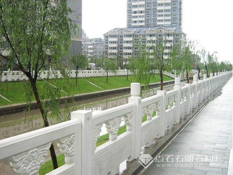 汉白玉栏杆 汉白玉栏杆